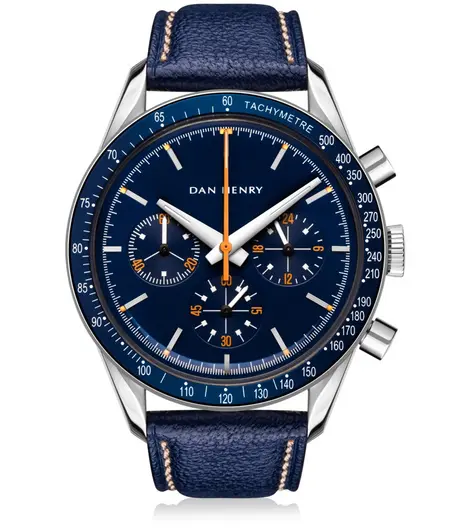 Dan Henry 1962 Racing Chronograph Blue Extropian